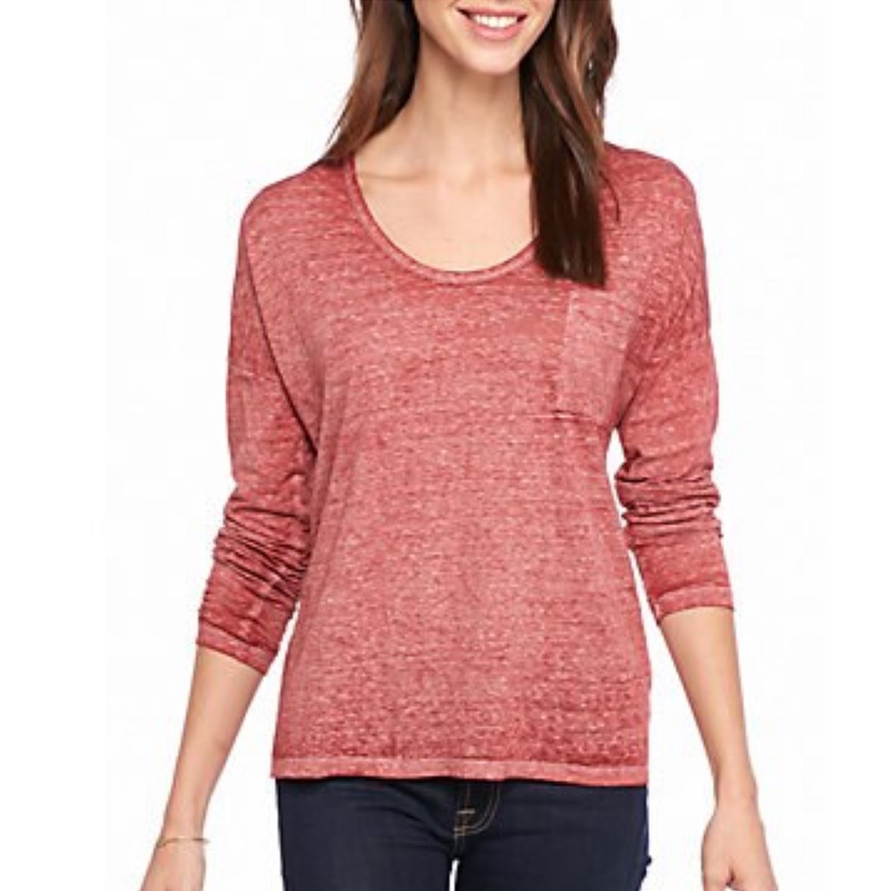 Threads 4 Thought Vintage Wash LSleeve Pocket Tee